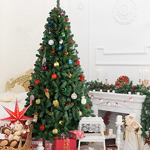 Yaheetech 6ft Premium Spruce Hinged Artificial Christmas Tree with 796 Branch Tips F6591