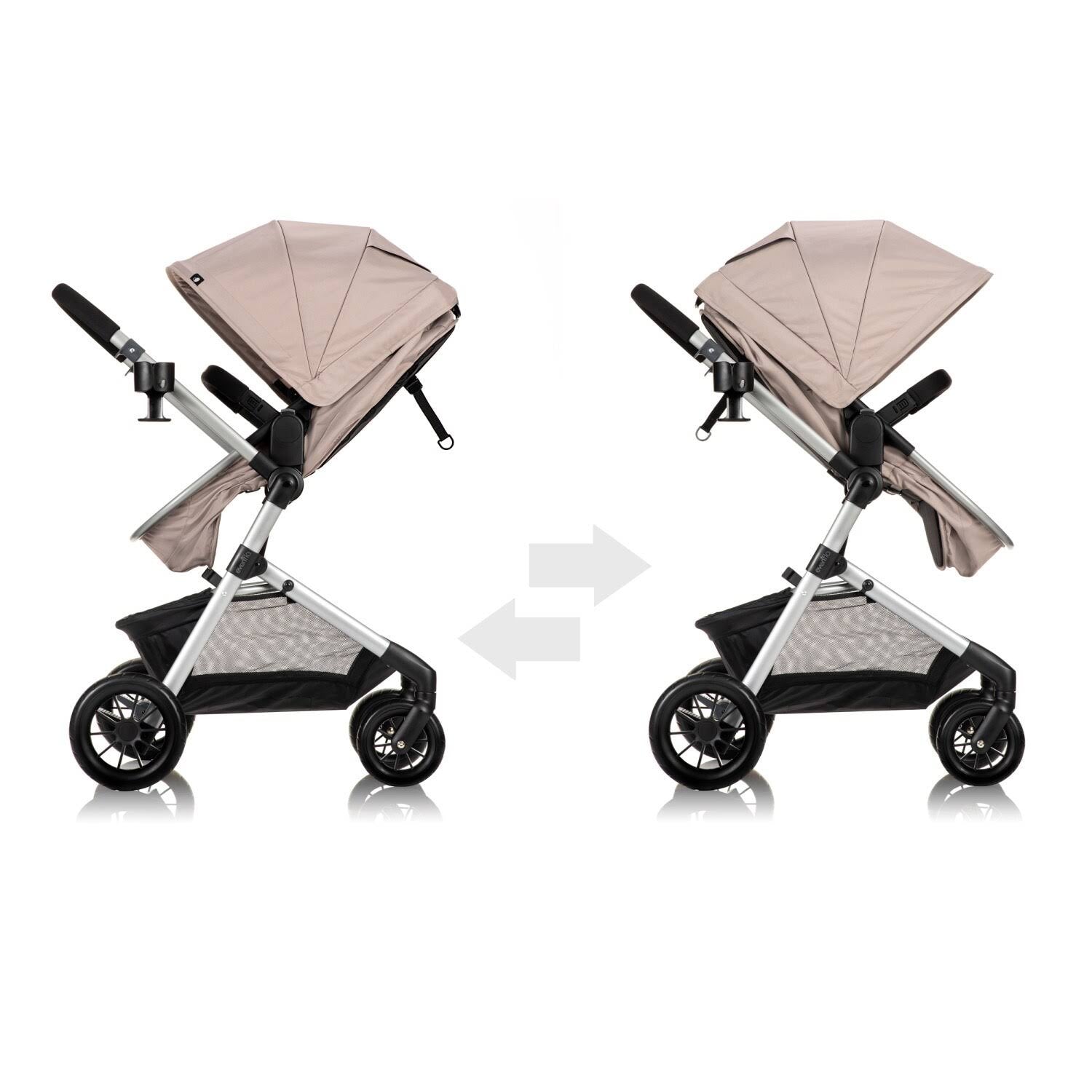 Evenflo Pivot Modular Travel System with SafeMax Infant Car Seat F448550