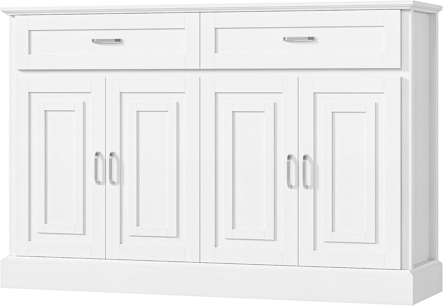 Farmhouse Sideboard Buffet Cabinet with Storage, 55.1" W2086