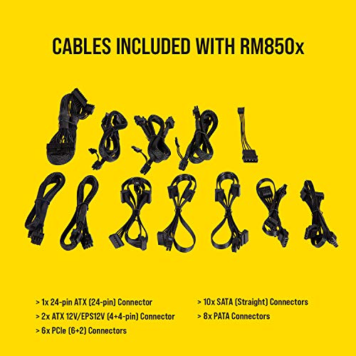 Corsair RM1000x 1000W 80+ Gold Fully Modular Power Supply V51807