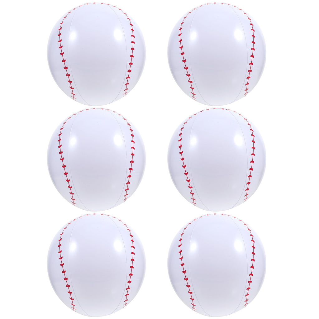 Inflatable Beach Ball The Gift Beach Inflatable Decompression Toy Baseball Inflatable Ball Child Pool Party