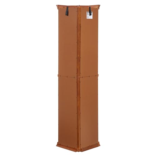 Lighted Corner Curio Cabinet with Adjustable Shelves & Mirrored Back R333