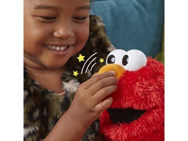 Sesame Street Rock and Rhyme Elmo Talking Singing 14-inch Plush Toy R424150