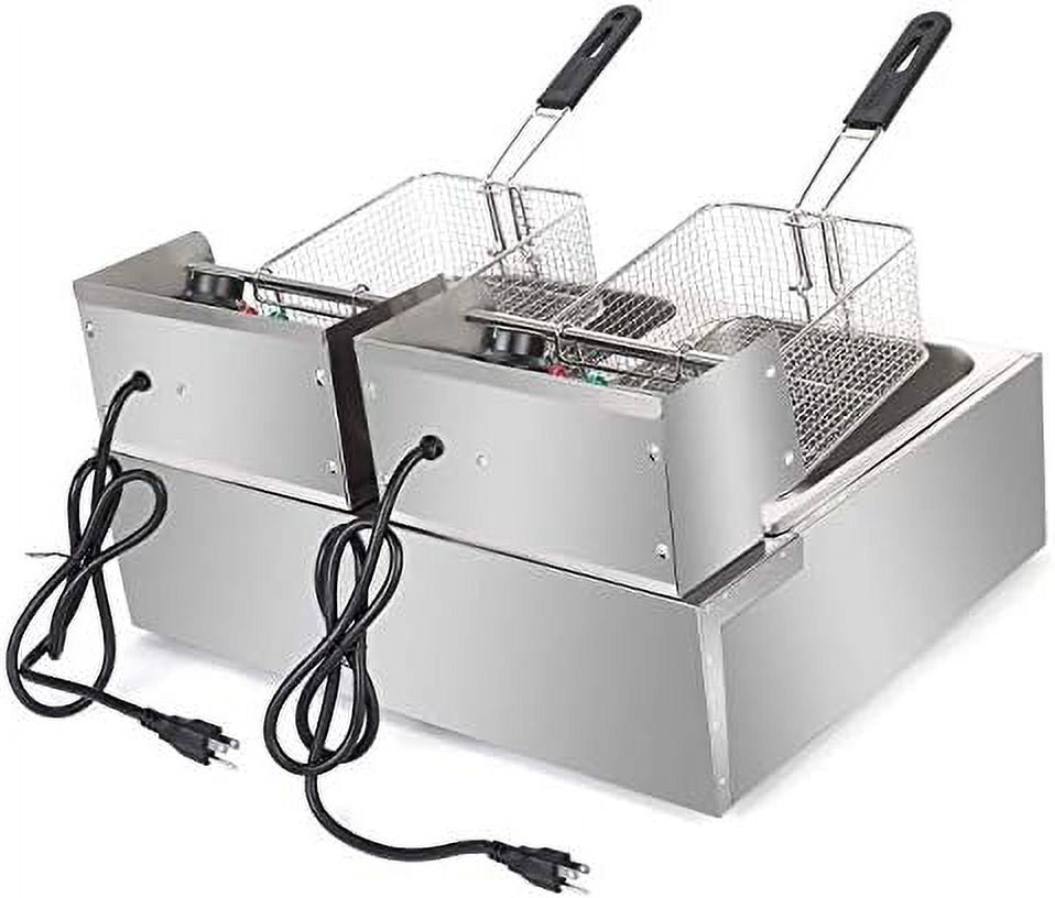 12L 5000W Electric Dual Deep Fryer G67543