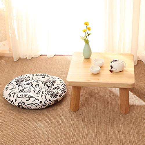 Japanese Style Solid Wood Small Coffee Table for Balcony Living Room A593
