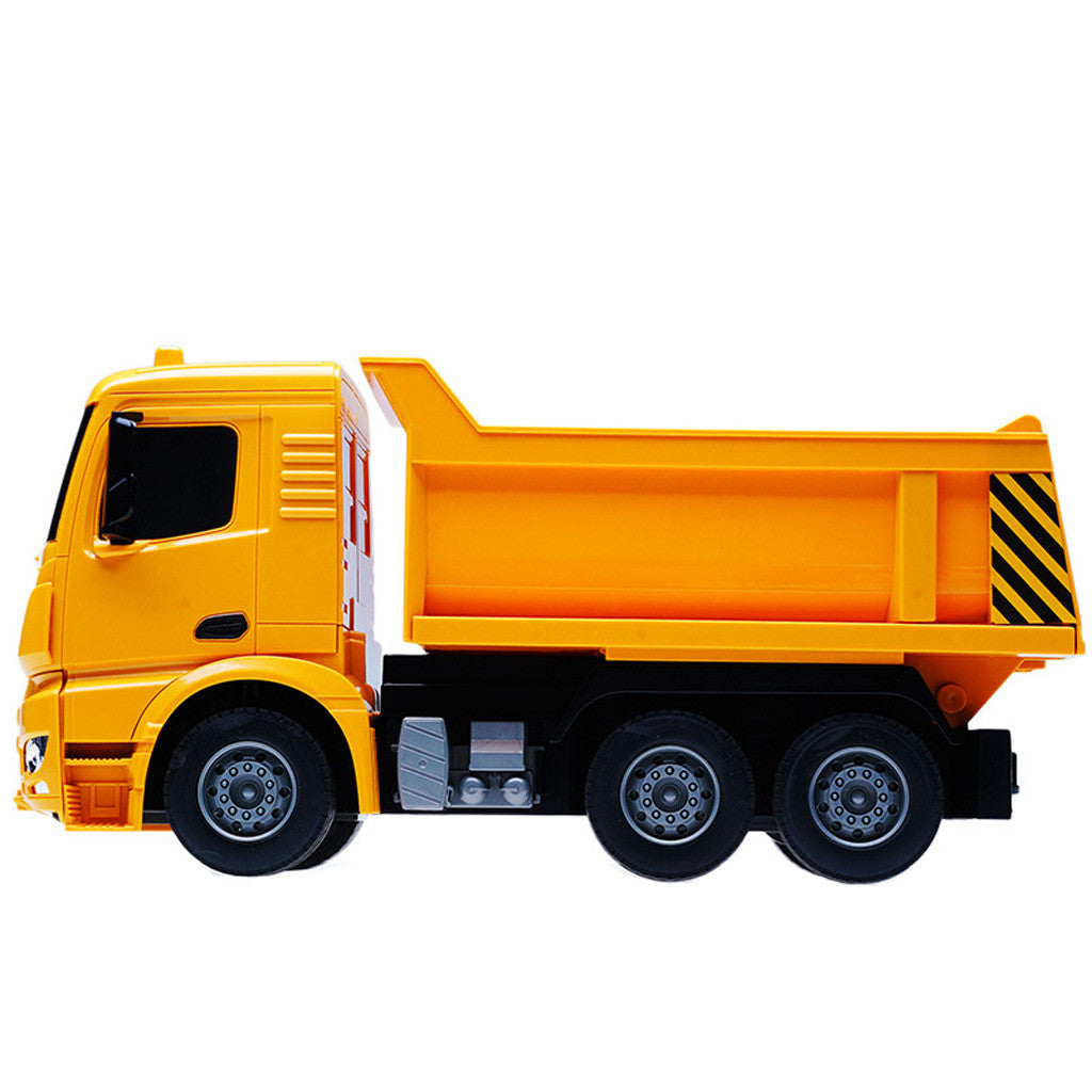 Rc Toy 4Ch Remote Control Big Dump Truck Loaded Sand Vehicle Toys 1/26 Scale