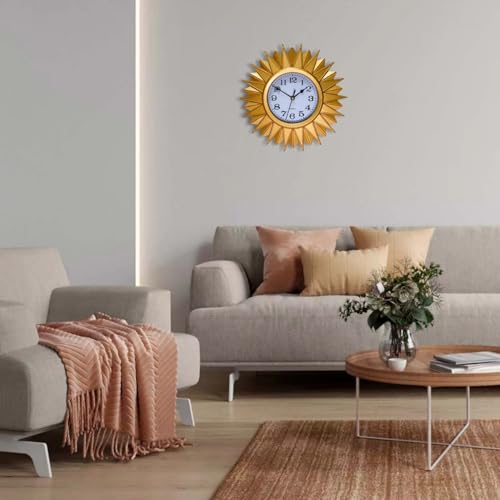 Retro Wall Clock 12 inch Farmhouse Quartz Battery Operated W125