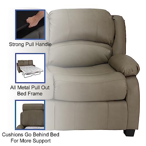 RecPro Charles Collection 80" RV Hide A Bed Loveseat with Memory Foam Mattress G839425