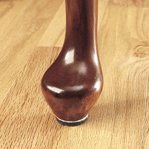 SoftTouch Assorted Self-Stick Felt Furniture Pads, Brown (80) V124