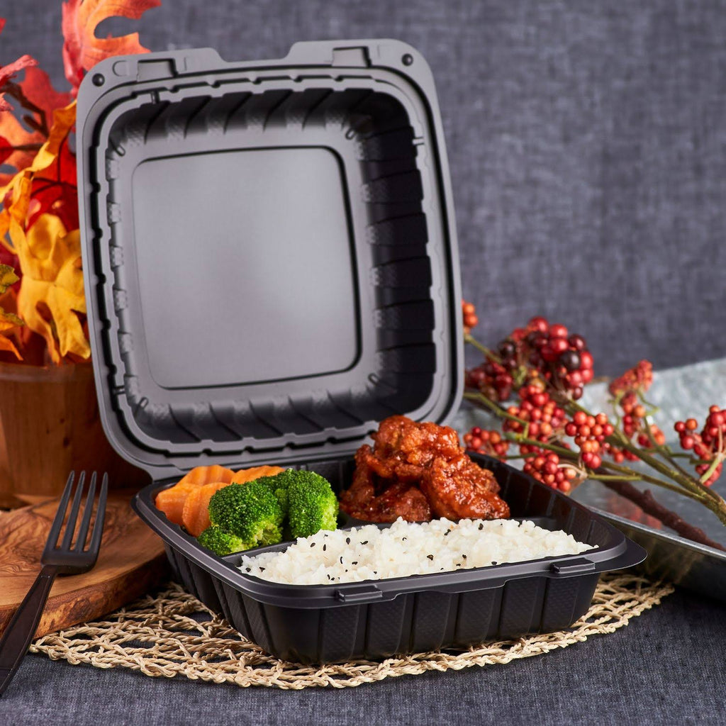 3 Compartment Food Containers Carryout Box R522