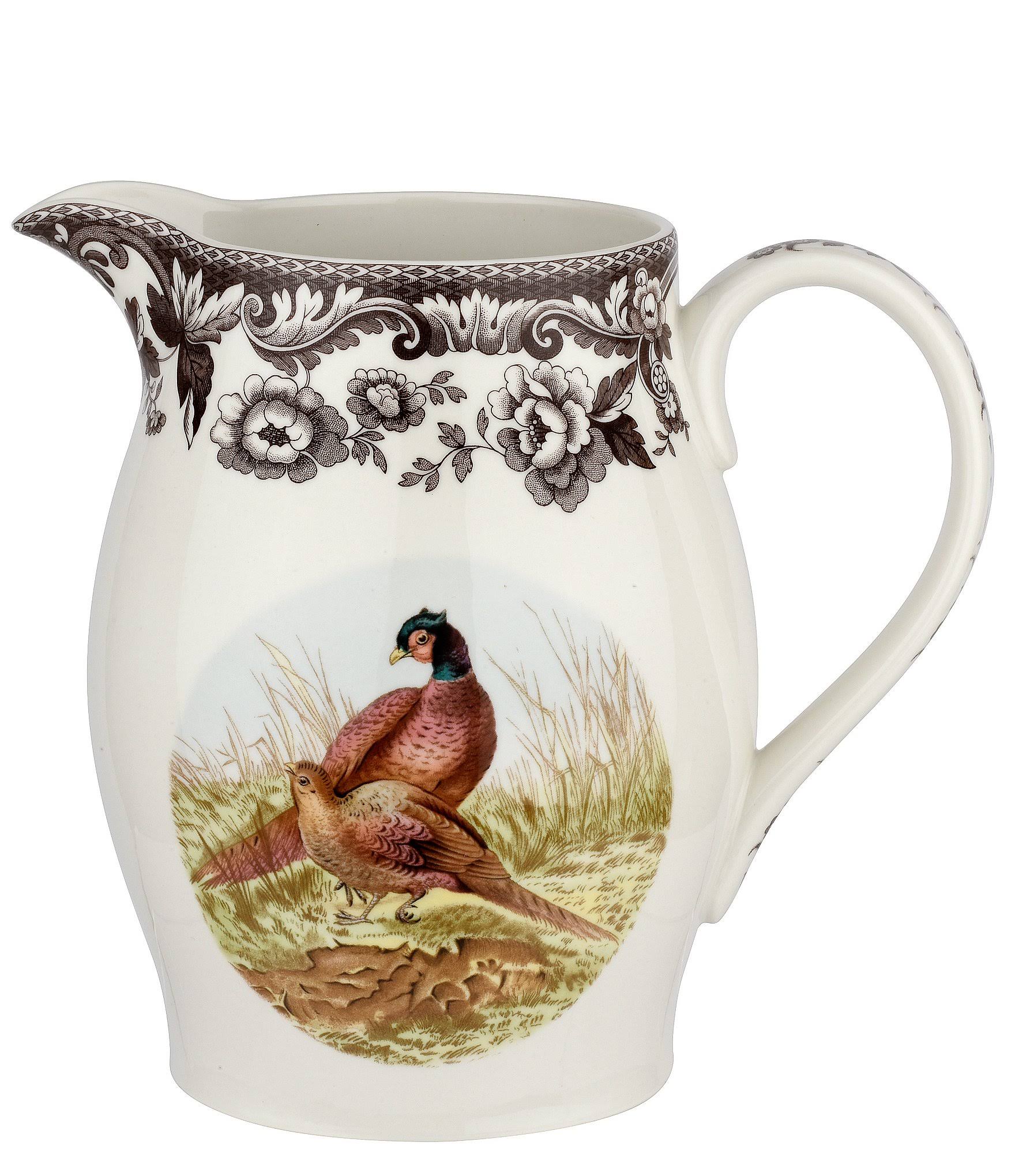 Spode Woodland Pheasant Pitcher
