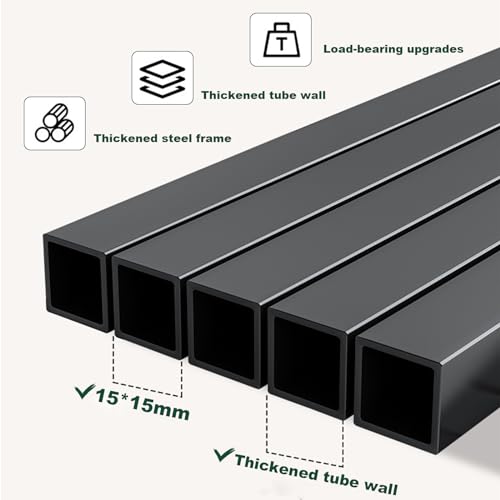 Desktop Bookshelf for Computer Desk, 2-Tier Wood Countertop Bookcase, Black B764