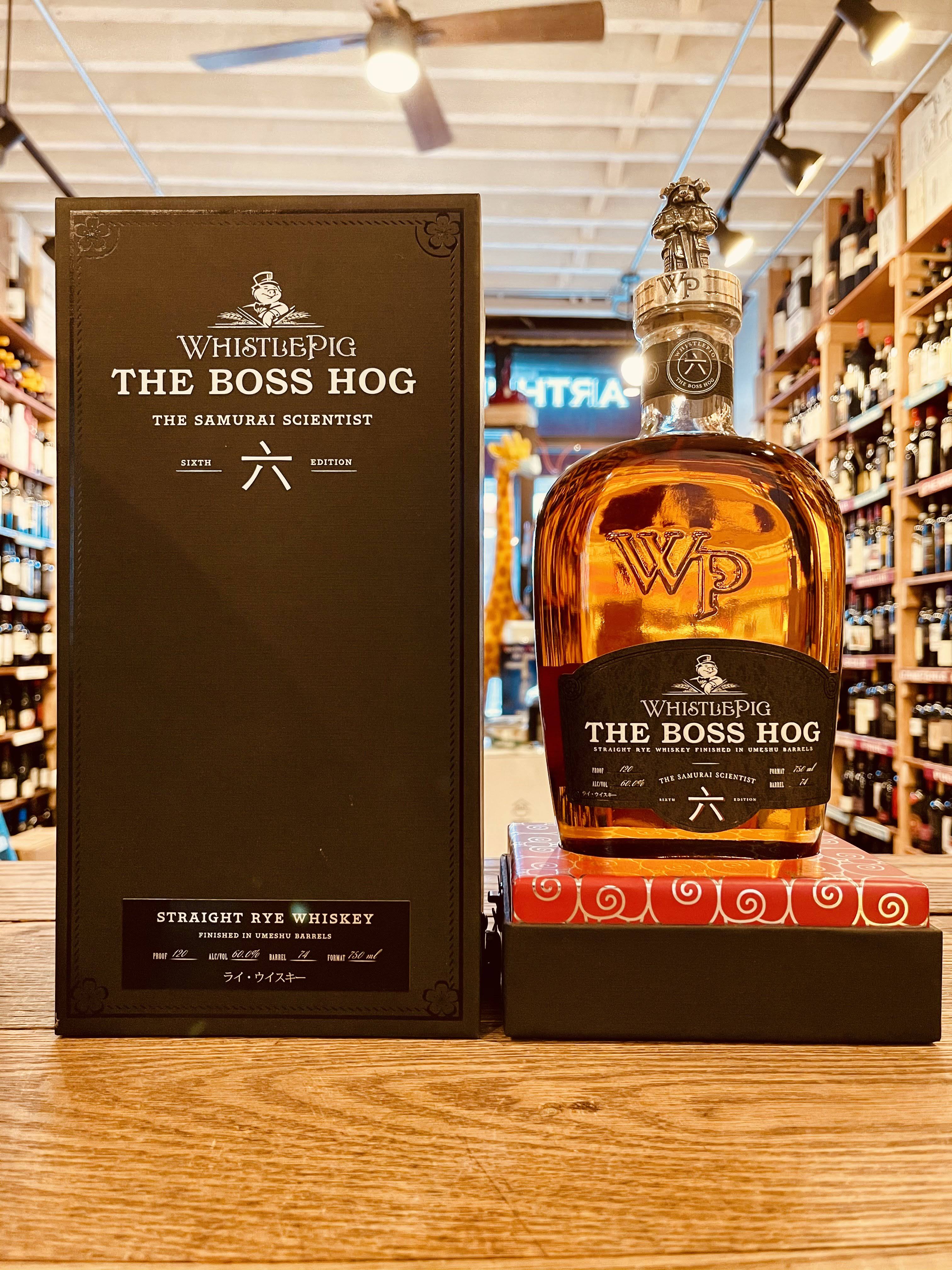 WhistlePig Boss Hog The Samurai Scientist 750ml M91720