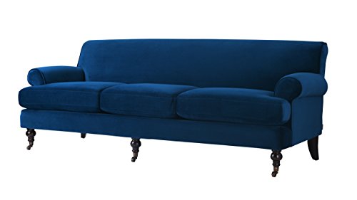 Jennifer Taylor Home Alana 88" Lawson French Country Three-Cushion Sofa, Light Beige Linen B47135