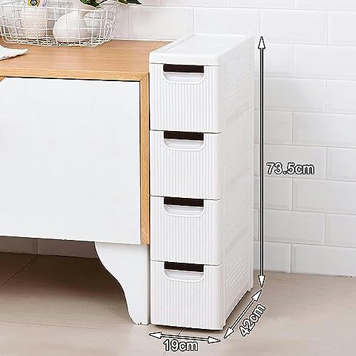 Bathroom Thin Floor Cabinet with Drawer U6090
