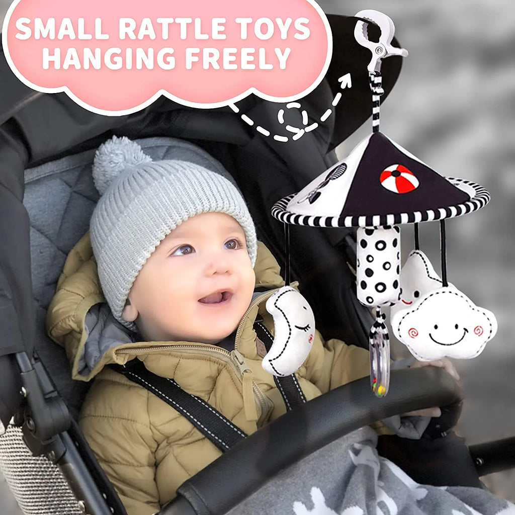 Clip-On Car Seat & Stroller Toy for Babies 0-18 Months T5437