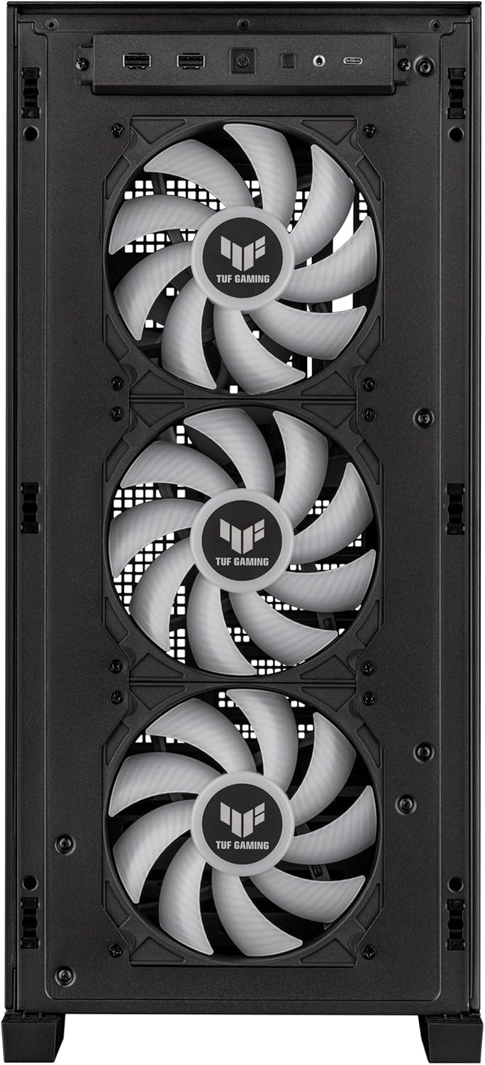 ASUS TUF Gaming GT302 ARGB ATX Mid-Tower PC Case, Black K34131