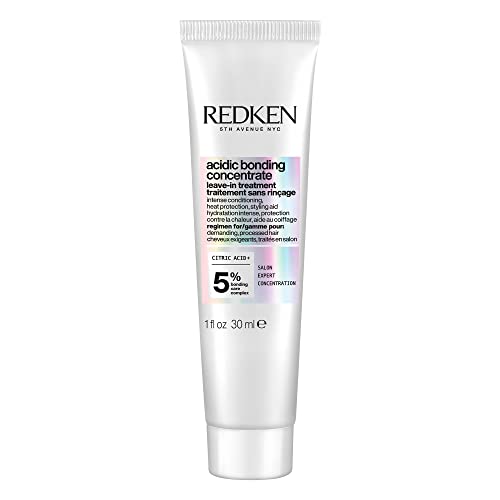 Redken Bonding Leave In Conditioner for Damaged Hair | Acidic Bonding Concentrate | Leave In Hair Repair Treatment | Strengthens Weak Hair | Safe for Color-Treated Hair & All Hair Types
