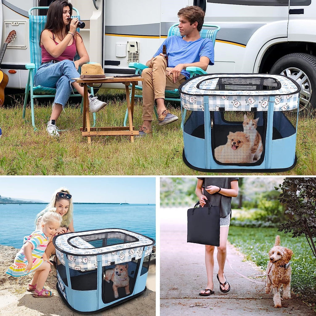 Cat Tent Outdoor Pet Enclosure with Carry Bag C9569