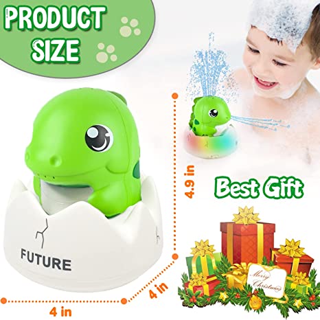 Automatic Whale Bath Toy for Toddlers, Induction Sprinkler Water Toy X441
