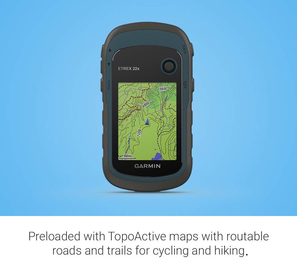 Garmin eTrex 22x Rugged Handheld GPS Navigator (Renewed) V8007