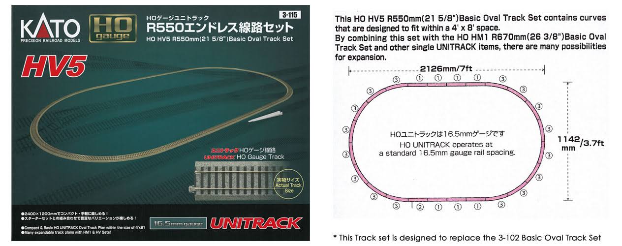 Kato USA HO P42 Starter Set, Amtrak Phase VB U426269