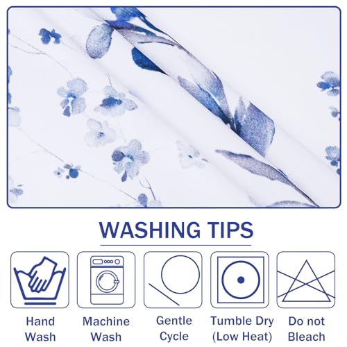Watercolor Wildflower Floral Tablecloth Rectangle 60x104 Inch O516