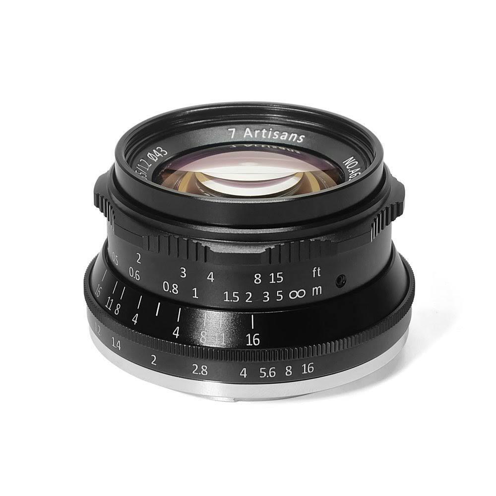 7artisans 35mm f/1.2 Lens for Fujifilm X Mount, Black J709