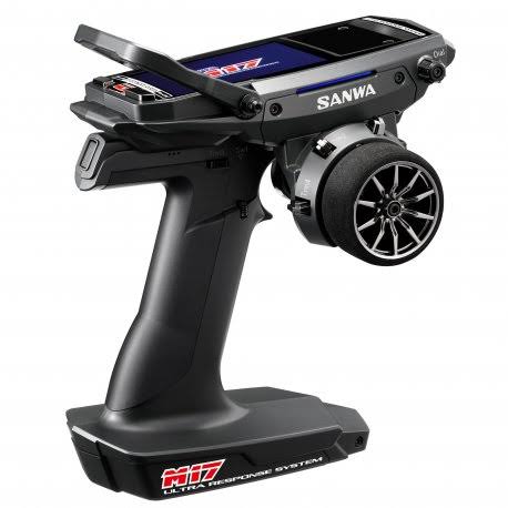 Sanwa M17 Radio with RX491 Receiver 2.4GHz FH-5 D523