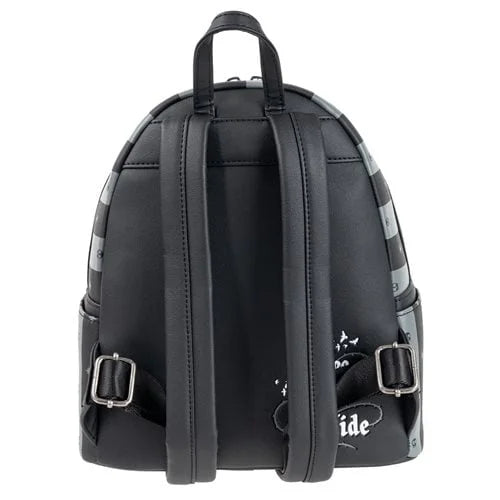 Wednesday Addams Nevermore Academy Loungefly Mini-Backpack Y618