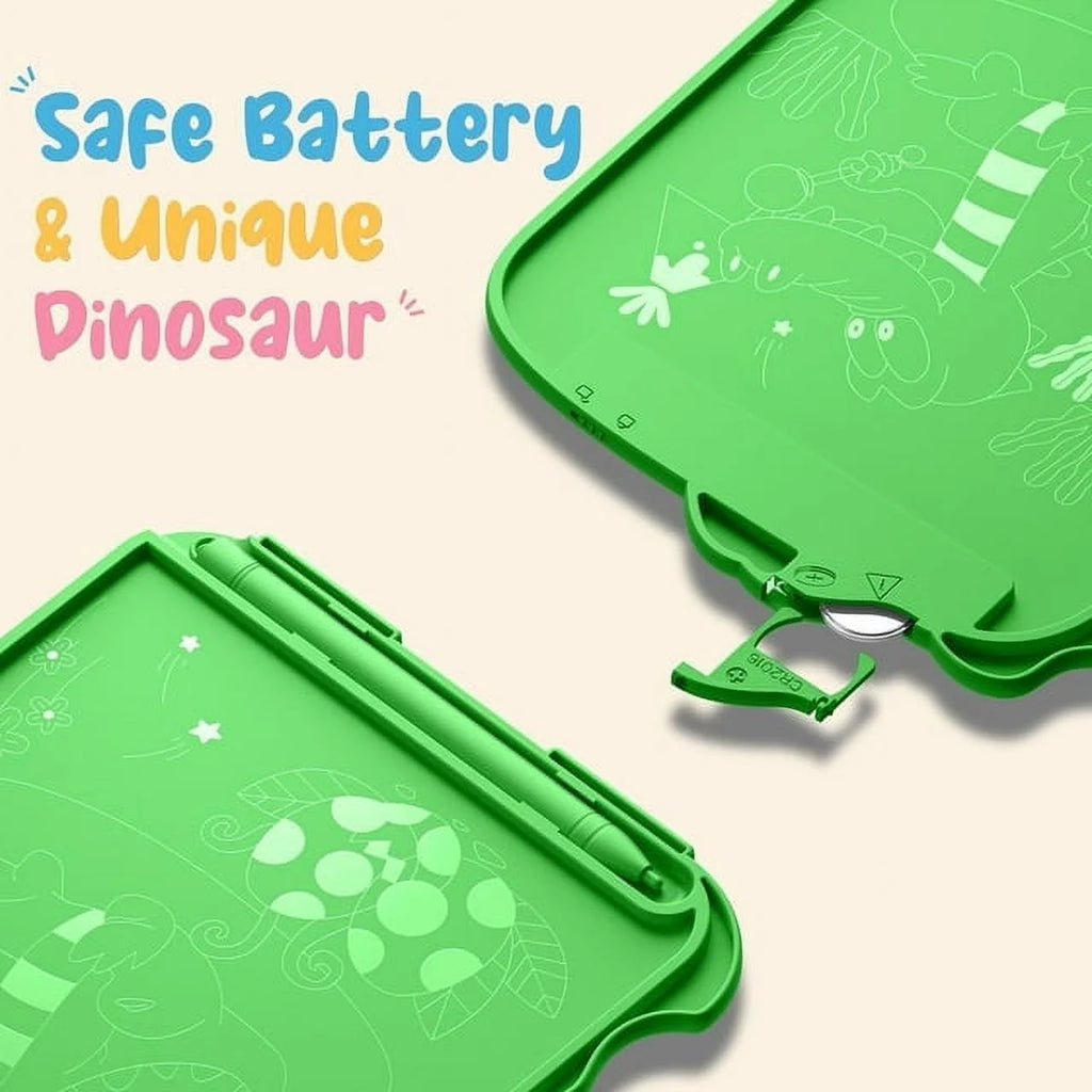 LCD Writing Tablet for Kids Dinosaur Drawing Board Toys Ages 3-8 R744