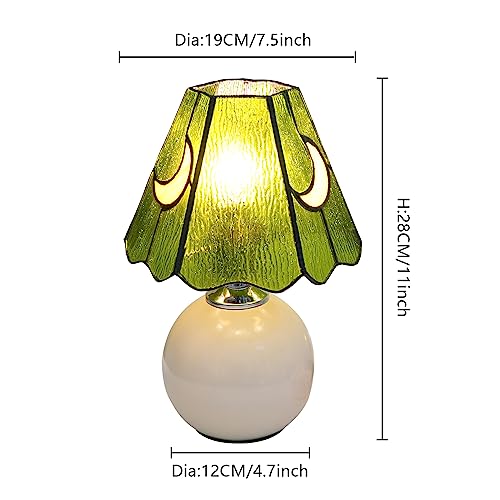 Mushroom Stained Glass Table Lamp with E26 Bulb D666780