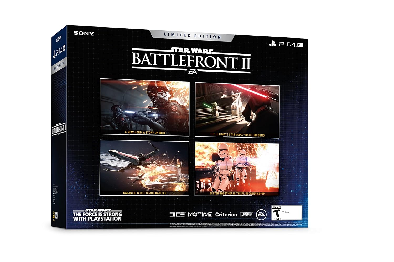 Star Wars Battlefront II PlayStation 4 Pro 1TB Limited Edition Bundle Z6157