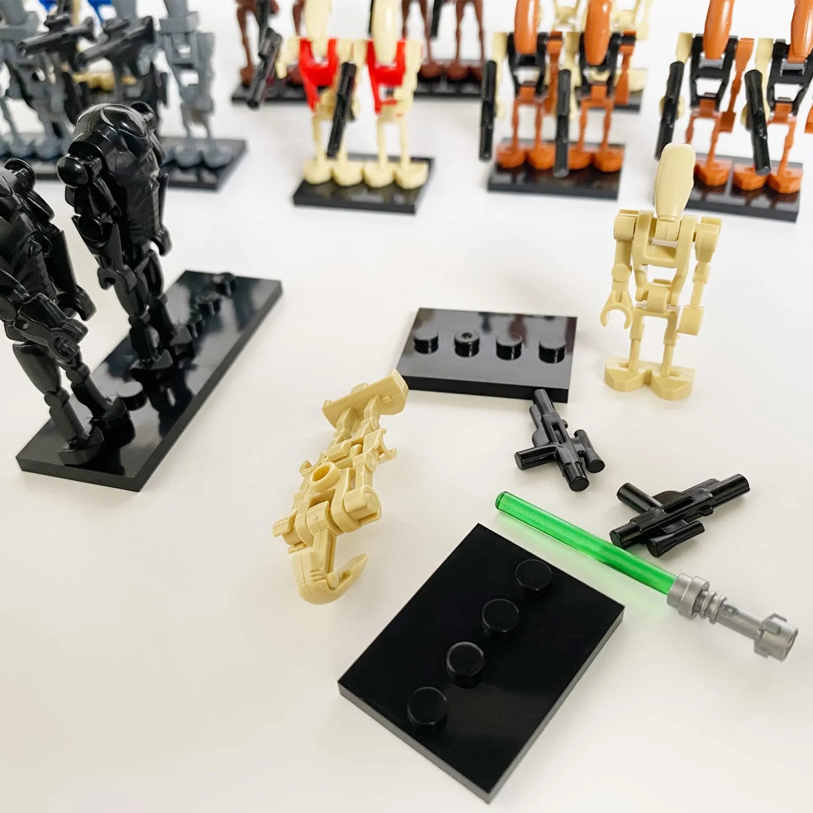 28 Pcs Space Wars Action Figures Building Blocks Sets with General Grievous and Battle Droids Y235