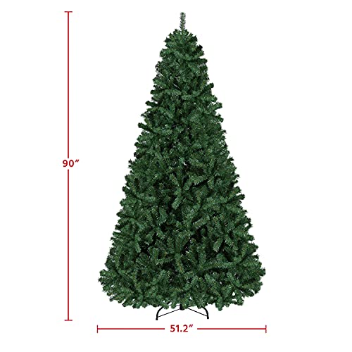 Yaheetech 6ft Premium Spruce Hinged Artificial Christmas Tree with 796 Branch Tips F6591