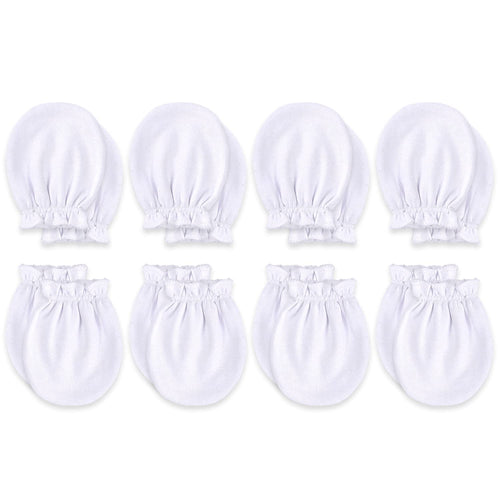 KiddyCare Hand Mittens No Scratch for Newborn Baby Boy/girl - Infant Gloves Mitts for 0-6 Months - Preemie Mittens for Babies