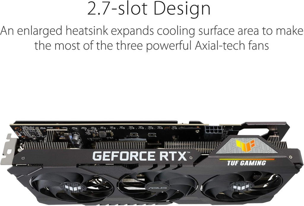 ASUS TUF Gaming NVIDIA GeForce RTX 3060 OC Edition Graphics Card, 12GB GDDR6 R121741