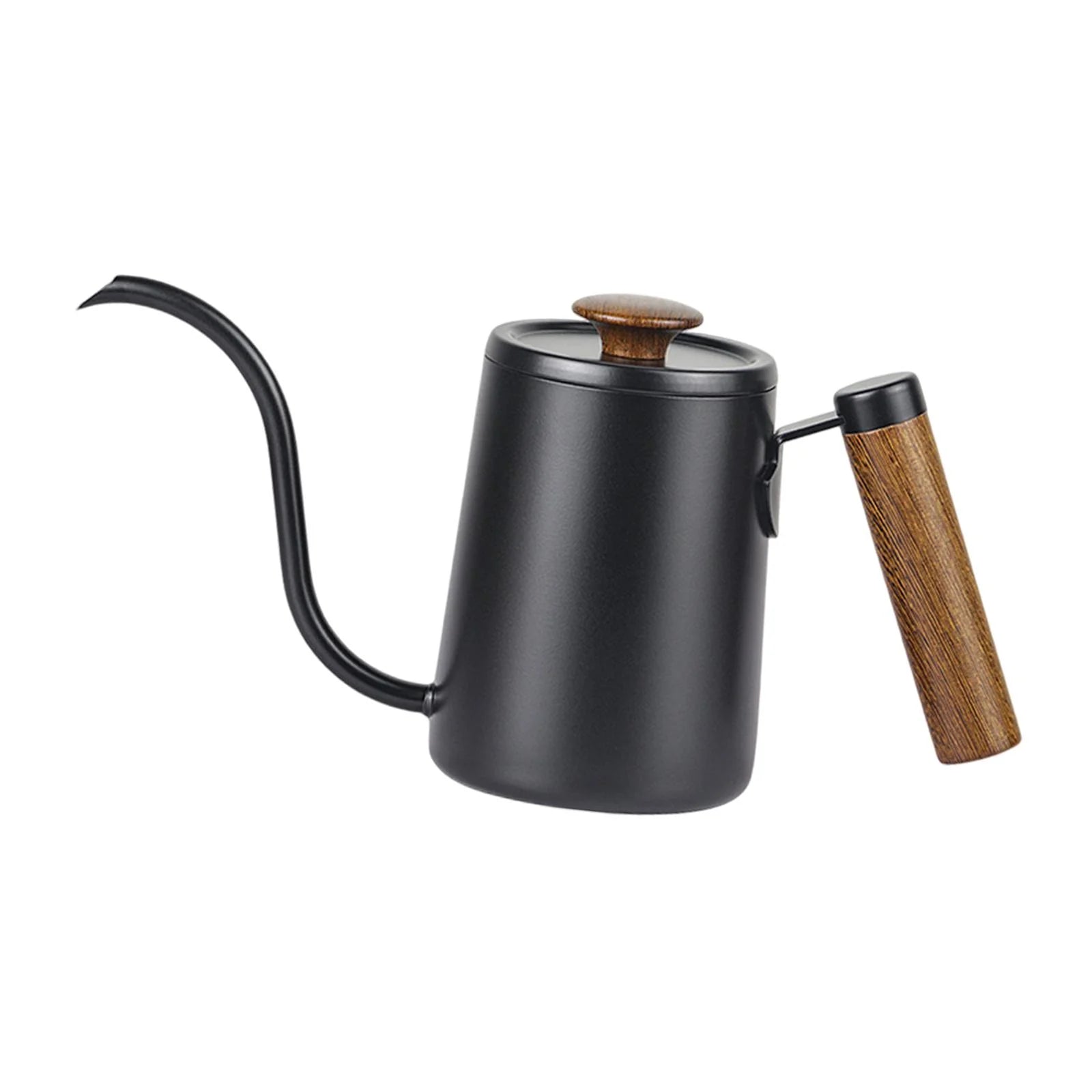 Gooseneck Coffee Kettle for Pour Over Camping Black S9507