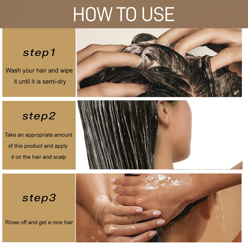 Batana Oil for Hair Growth, Unrefined Organic Pure Batana Butter Conditioner T8133