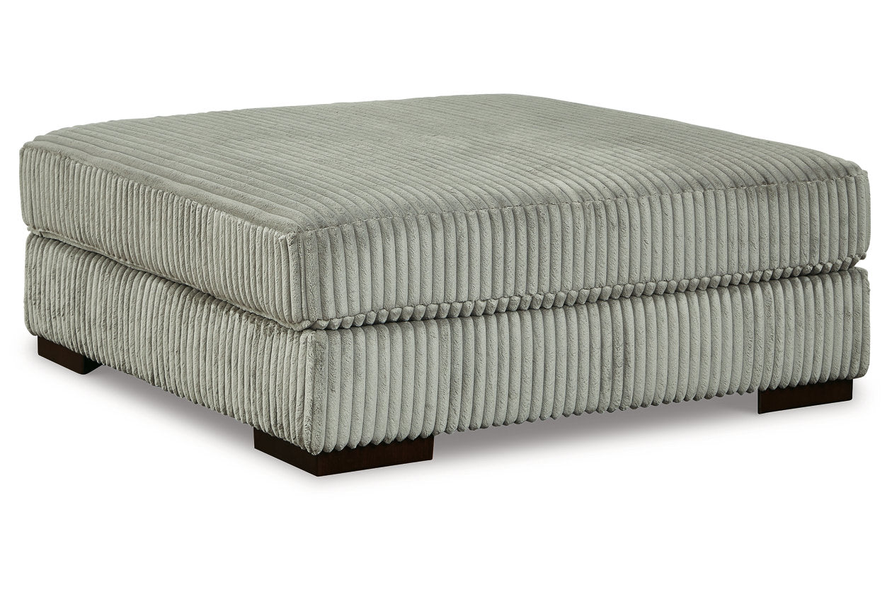 Ashley Furniture Lindyn Oversized Fabric Accent Ottoman Gray K48810