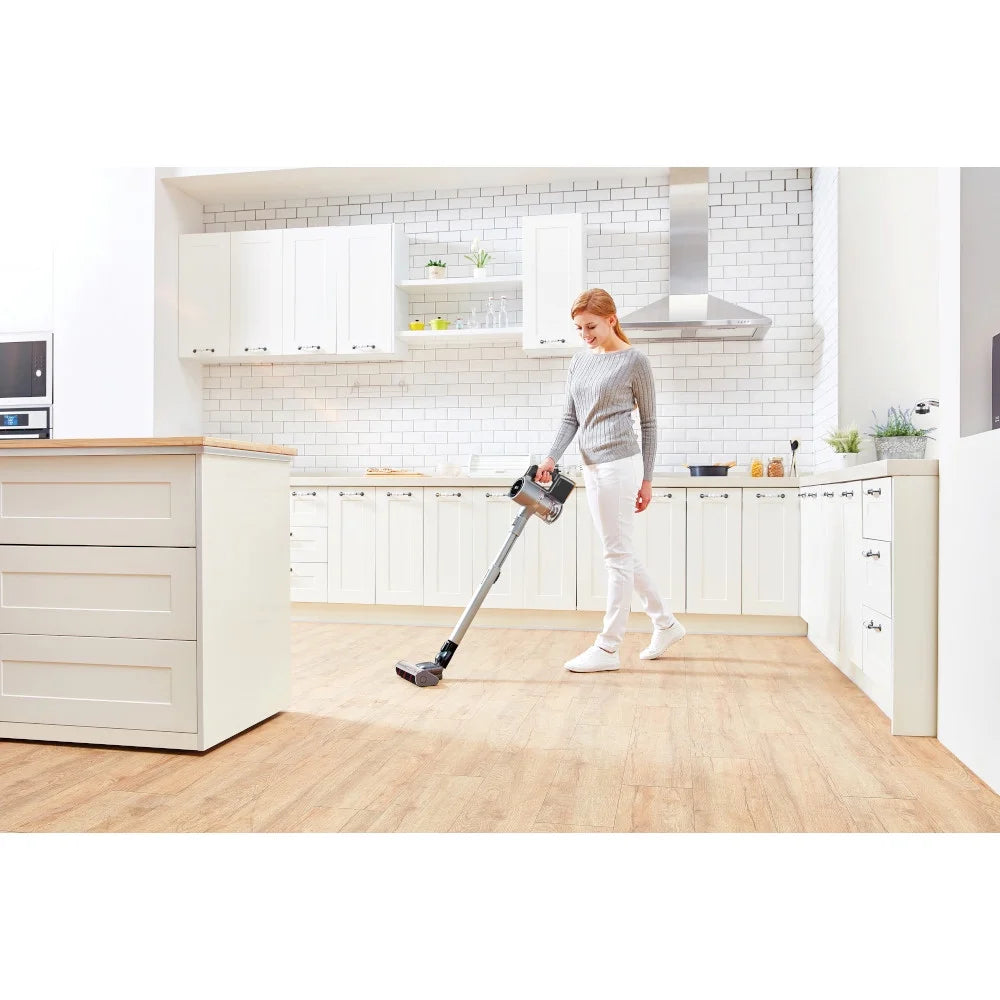 LG CordZero A9 Charge Plus Cordless Stick Vacuum, Matte Silver U4386