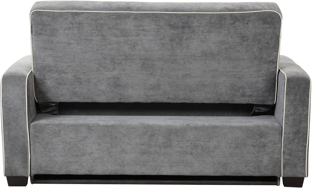 3 in 1 Pull Out Sofa Bed with Adjustable Backrest and USB Charging Port K98421