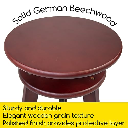 MEEDEN Wooden Drafting Stool with Adjustable Height, Artist Stool G259022