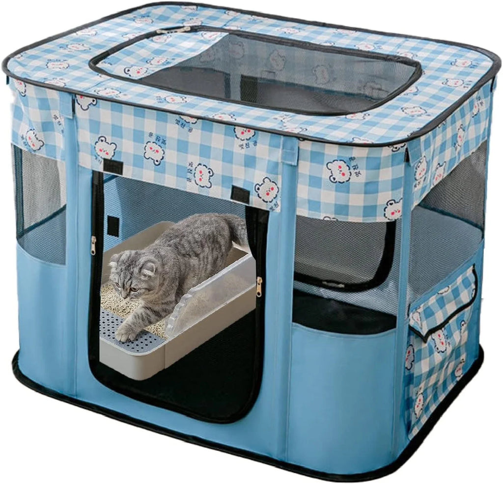 Cat Tent Outdoor Pet Enclosure with Carry Bag C9569