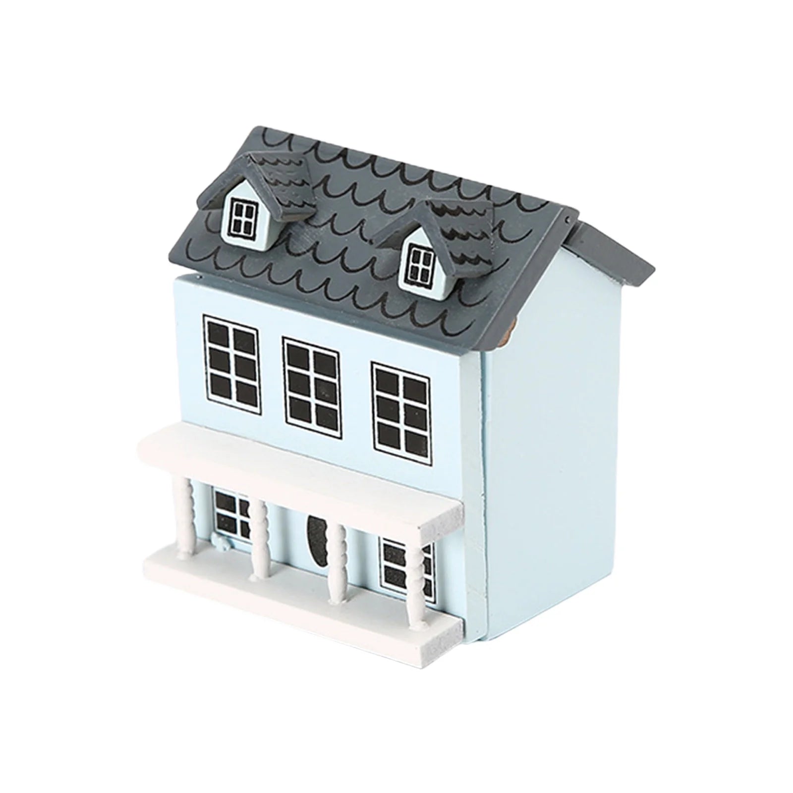 VIEGINE Miniature Villa Dollhouse Furniture Toy for 1:12 DIY BJD Dolls W18326