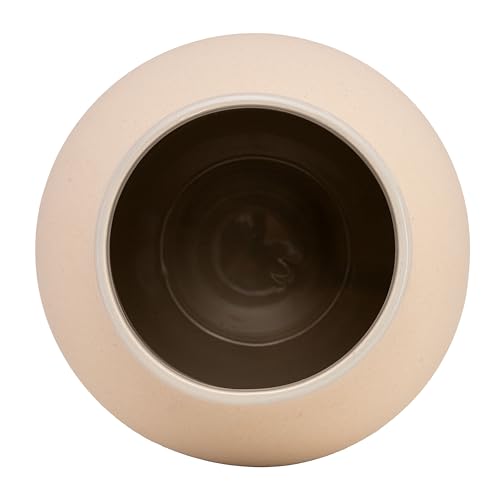 Navy Ceramic Oval Flower Vase for Indoor & Outdoor Décor E903