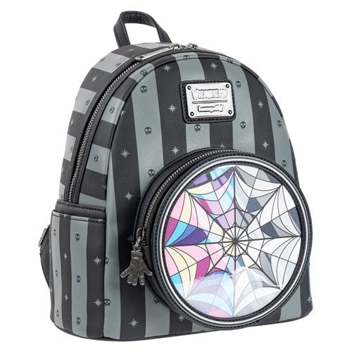 Wednesday Addams Nevermore Academy Loungefly Mini-Backpack Y618