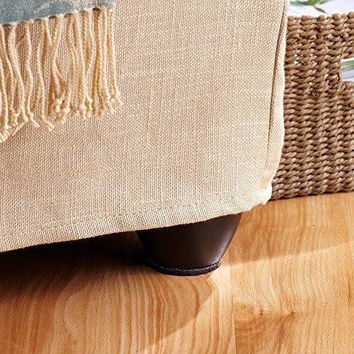 SoftTouch Assorted Self-Stick Felt Furniture Pads, Brown (80) V124