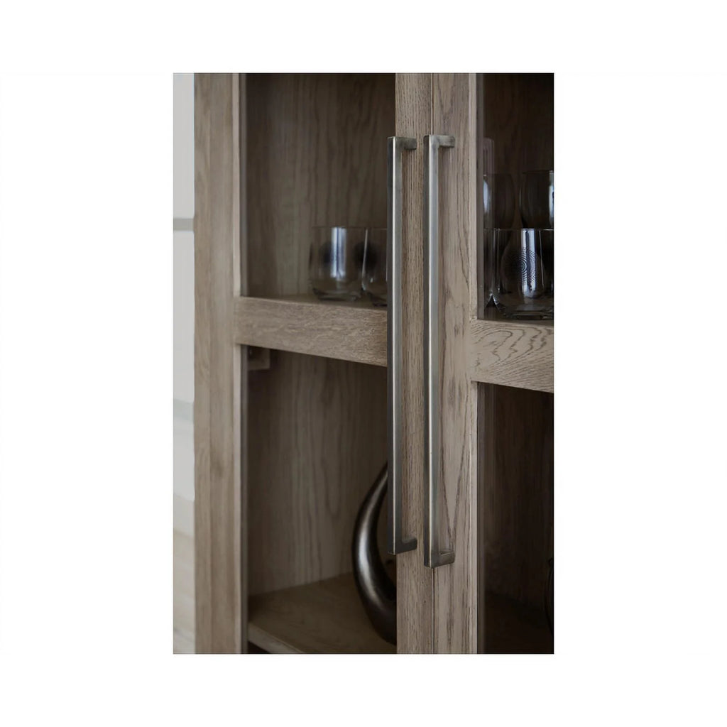 Ashley Furniture Dalenville 2-Door Wood Accent Cabinet, Antiqued Light Gray O6624