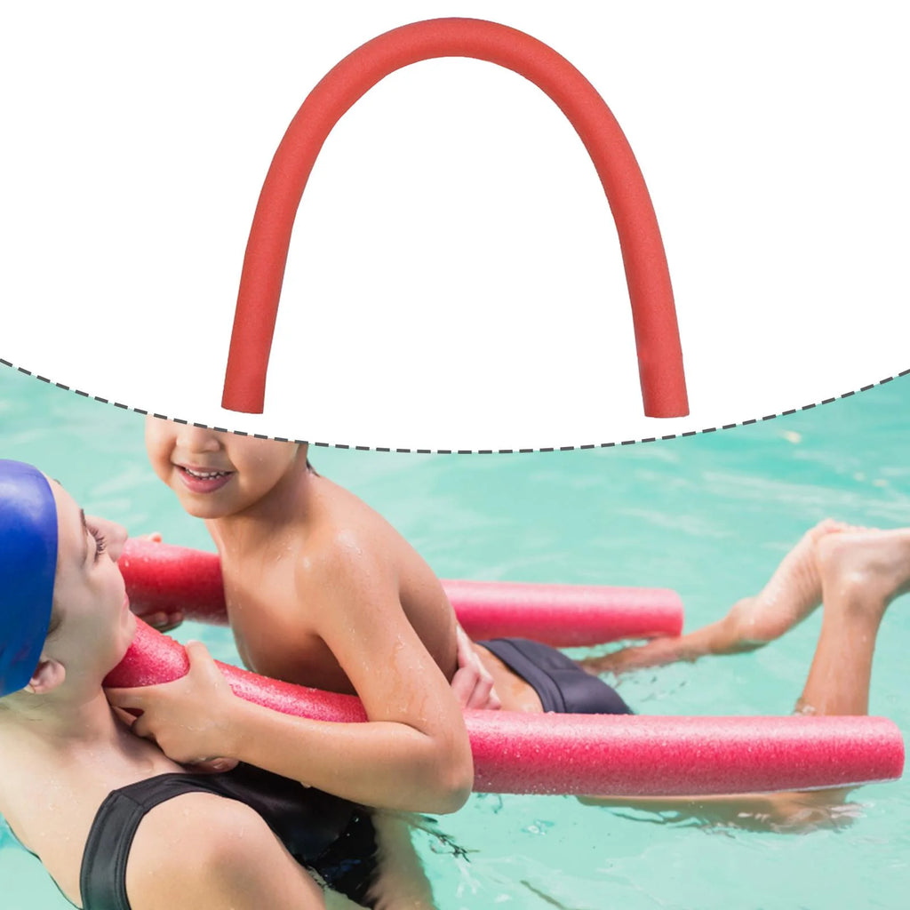 Red Pool Noodle Hollow Swim Noodles for Craft Projects B481